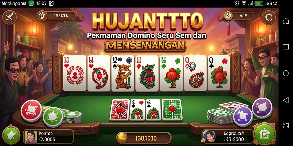 Gameplay seru HUJANTOTO dengan grafis menawan.