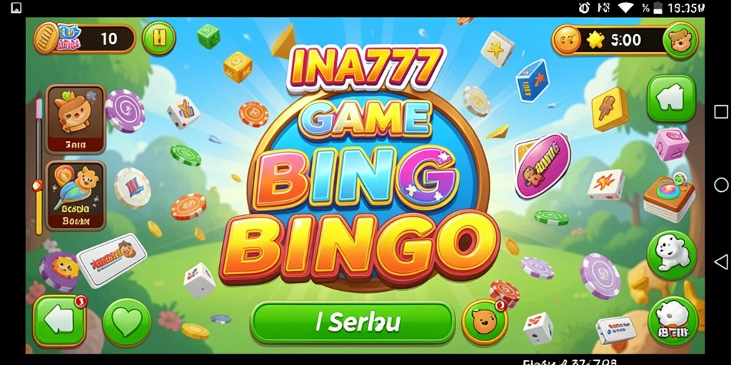 Tangkapan layar menunjukkan gameplay seru di Bingo INA777.